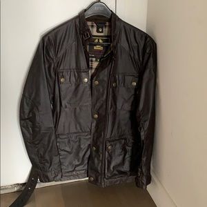 Belstaff Roadmaster Waxed-Cotton Jacket brown M